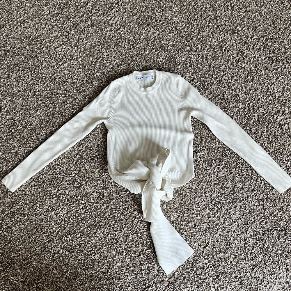 Zara crop sweater